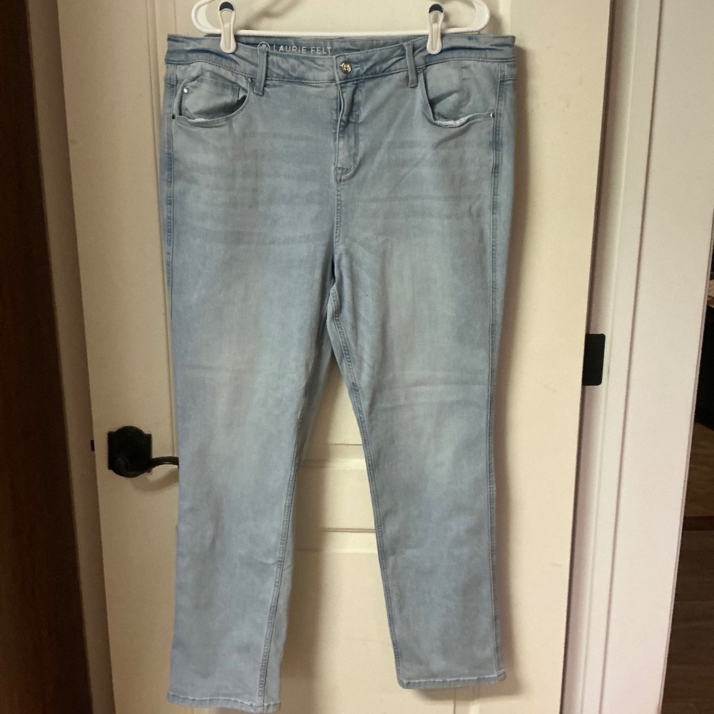 EUC Laurie Felt Silky Skinny Jeans Size 1X